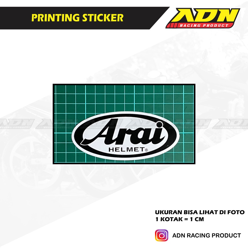 Jual Stiker Helm Arai Logo | Shopee Indonesia