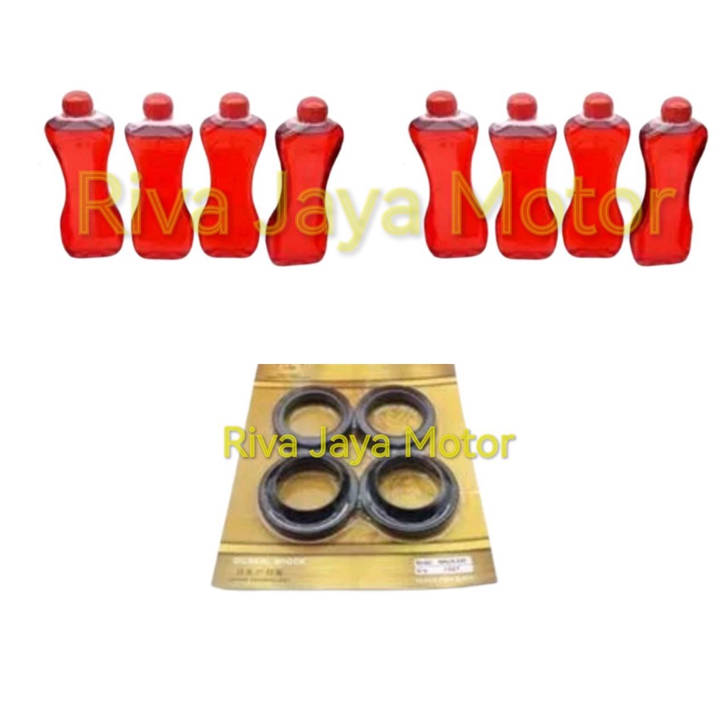 Jual Seal Shock + Sil Tutup Depan + 8 Oli Klx D Tracker Klx BF 150
