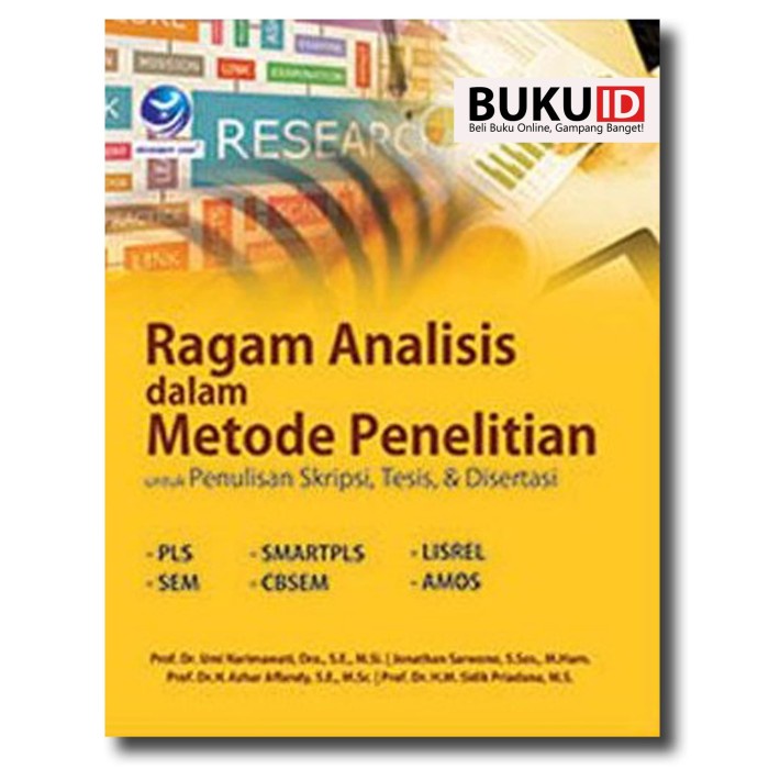 Jual Ragam Analisis Dalam Metode Penelitian Untuk Penulisan Skripsi ...