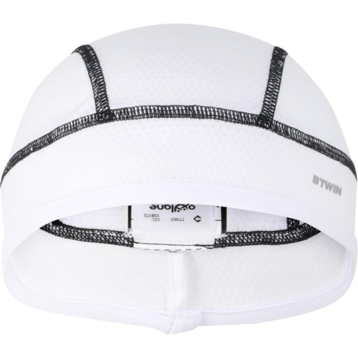 Jual Btwin Topi Helm Sepeda U500 Putih Dewasa | Shopee Indonesia