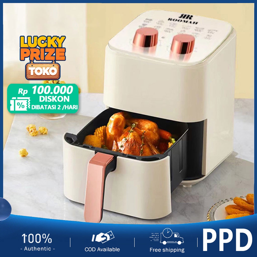 Jual Electric Air Fryer 4L Mesin Penggorengan Tanpa Minyak Low Watt ...