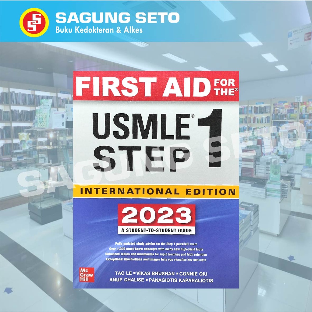 Jual FIRST AID FOR THE USMLE STEP 1 INTERNATIONAL EDITION 2023 - TAO LE ...