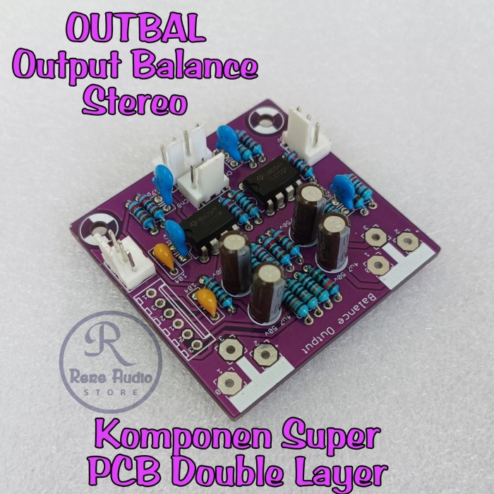 Jual OUTBAL / OUTPUT BALANCE Stereo PCB Double Layer FR4 | Shopee Indonesia