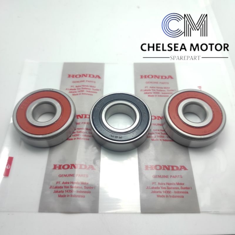 Jual Bearing roda belakang set gear honda CBR 150 New old Verza Megapro