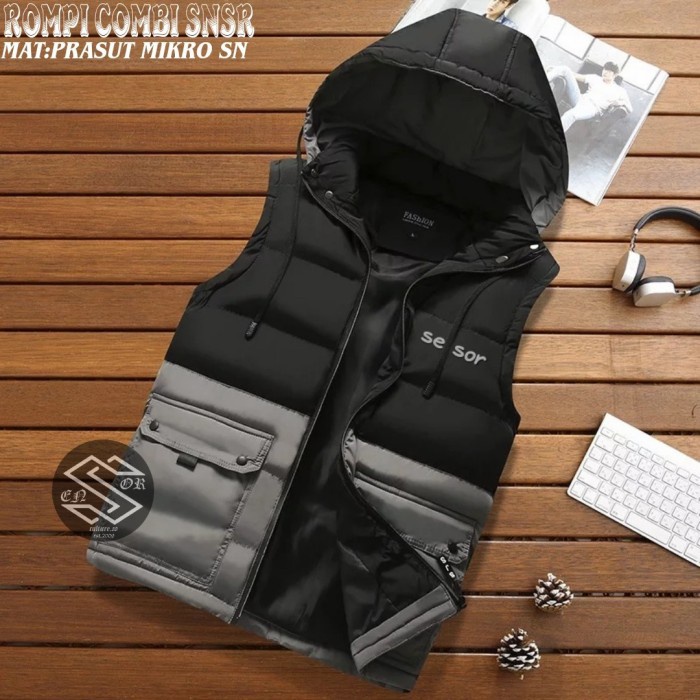 Jual Jaket Rompi 3D Bahan Mikro SN - Jaket Motor Anti Angin - Motif 03 ...