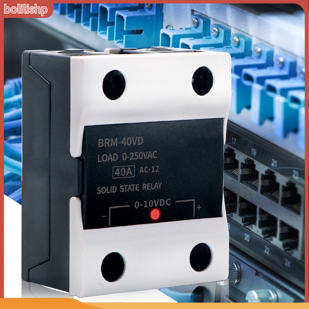 Jual (Bolilishp) Brm40Vd 40a 010v Input Dc 0250v Beban Ac Solid
