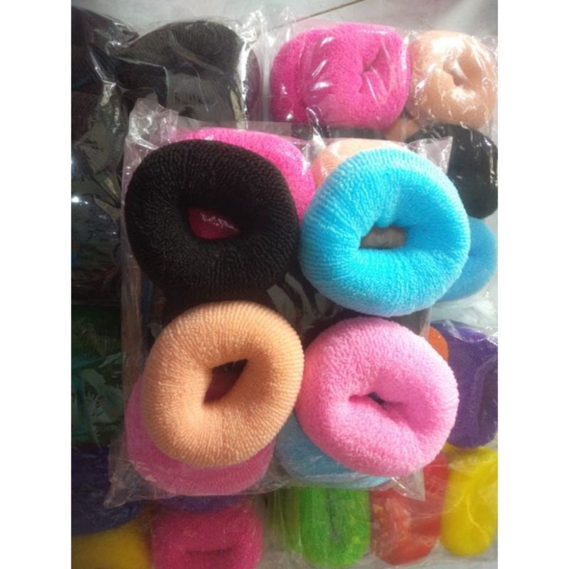 Jual Ikat Rambut Donat Ukuran Jumbo 1 Pcs | Shopee Indonesia