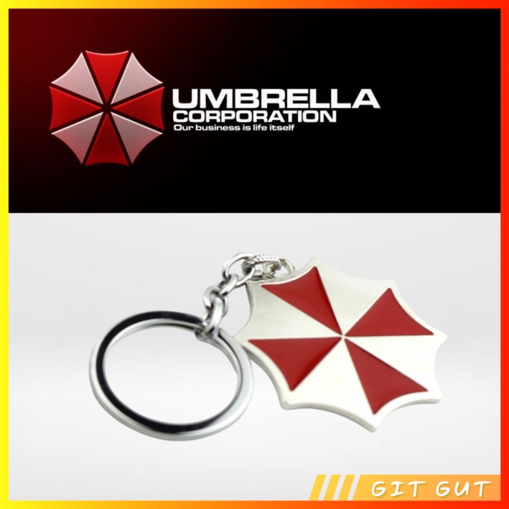 Jual Keychain Gantungan Kunci RE Resident Evil Umbrella Corporation ...