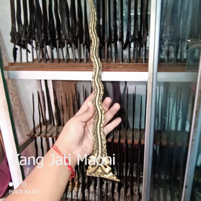 Jual Keris Langka Keris Sabuk Inten Naga Temanten Kamarogan Kinatah