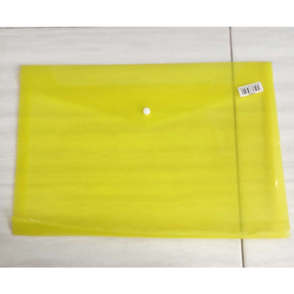 Jual MAP PLASTIK 1 KANCING KUNING TIPIS | Shopee Indonesia