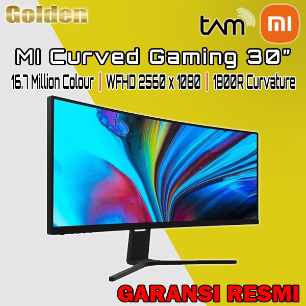 Jual XIAOMI MI Curved Gaming Monitor 30" 30 Inch 1800R WFHD 200Hz ...