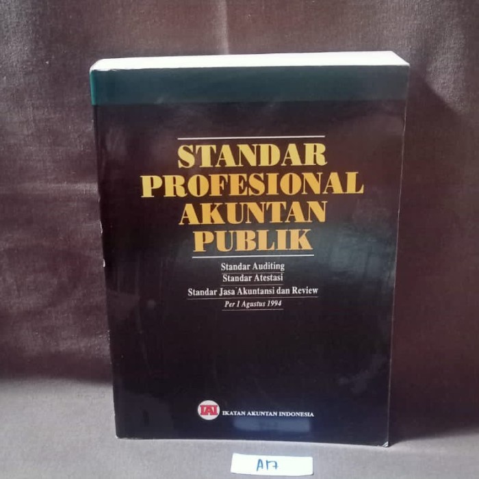 Jual Standar Profesional Akuntan Publik | Shopee Indonesia