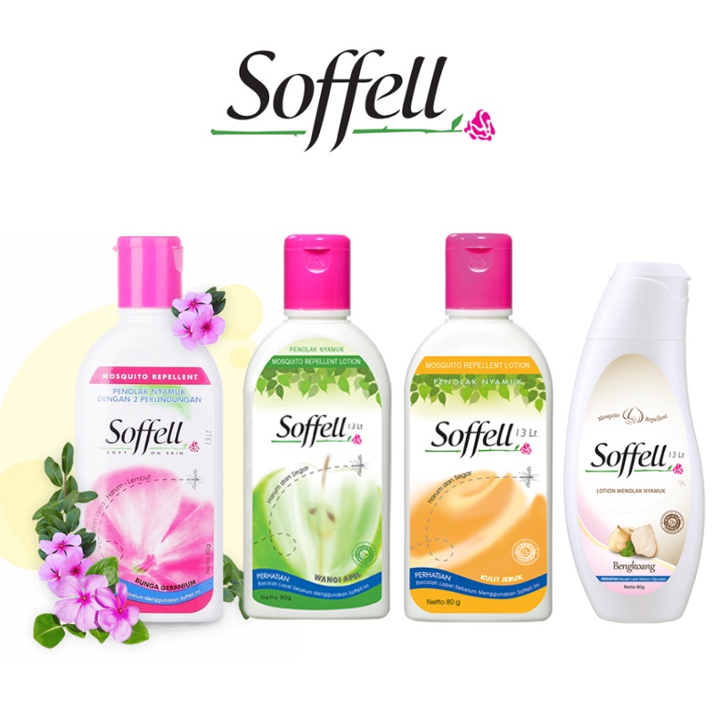 Jual SOFFEL LOTION 80GR - OBAT ANTI NYAMUK GERANIUM JERUK APEL ...