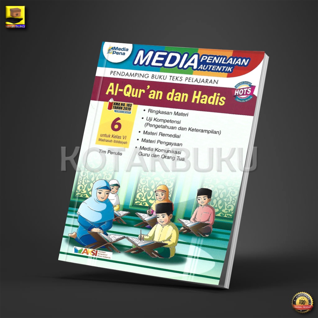 Jual Media Penilaian Autentik Alquran Dan Hadis Kelas 1 2 3 4 5 6 SD ...