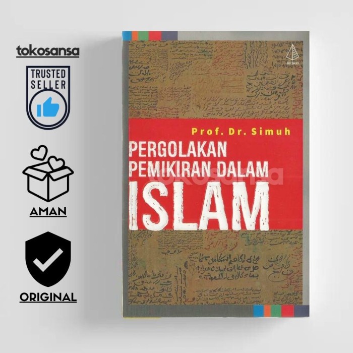 Jual Buku Pergolakan Pemikiran Dalam Islam Prof Dr Simuh Shopee