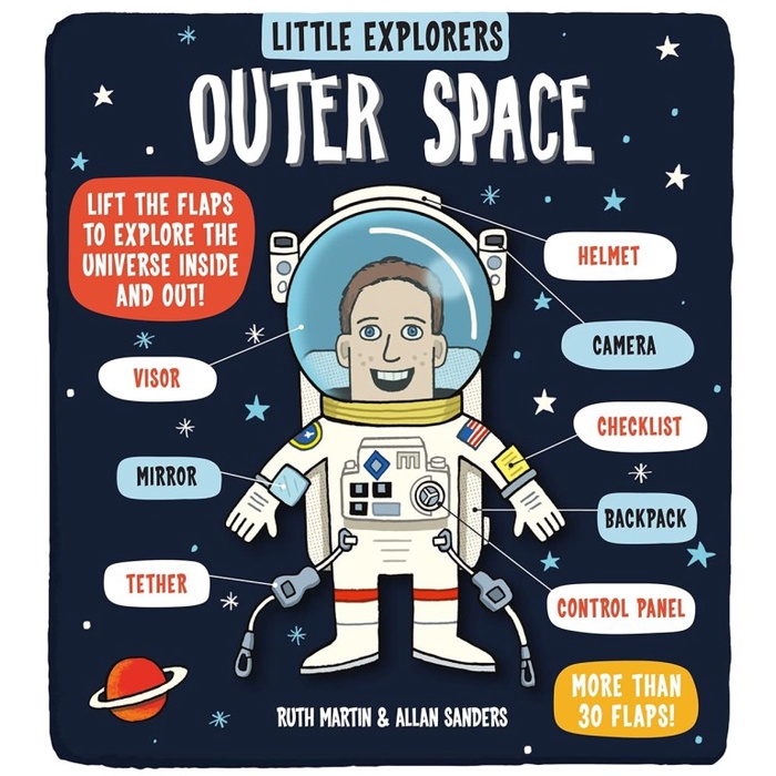 Jual Buku Anak Import Little Explorers Outer Space Board book | Shopee ...