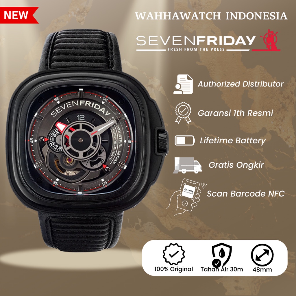 Sevenfriday nfc palsu sale