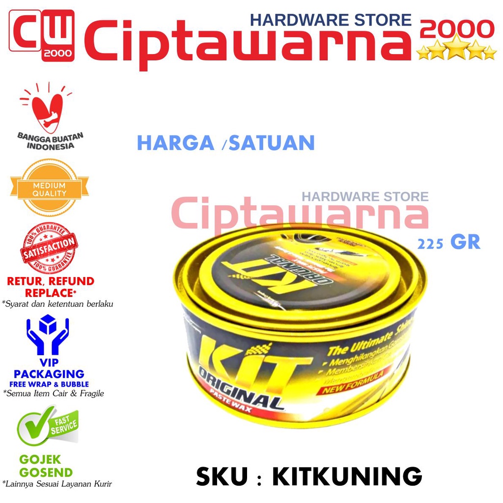 Jual Kit Original Light Paste Polish - Kit Kuning Palembang | Shopee ...