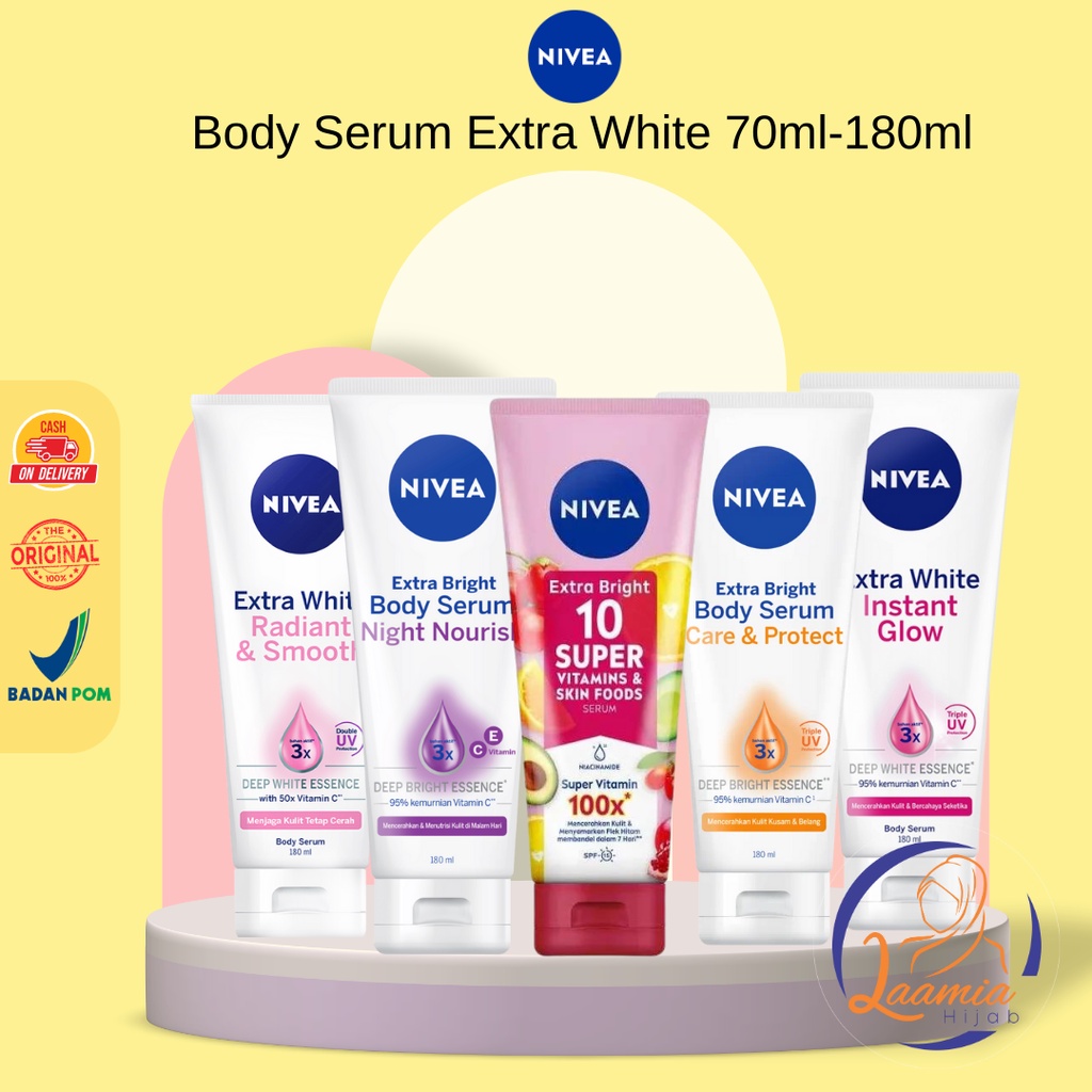 Jual Nivea Body Serum Extra White Ml Ml Shopee Indonesia