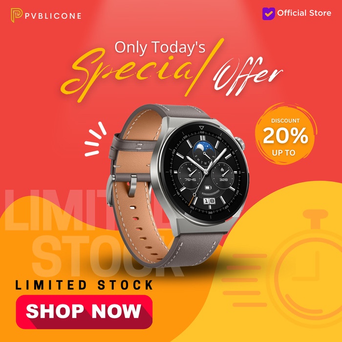 Promo huawei cheap watch gt