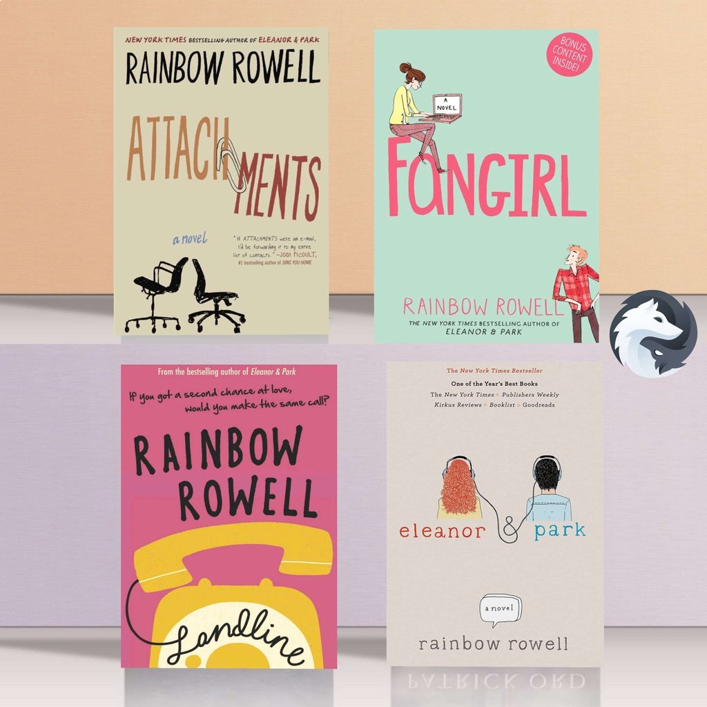 Jual Rainbow Rowell Books Collection (Eleanor And Park, Fangirl ...