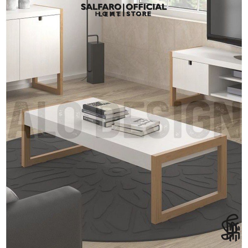 Jual meja ruang tamu minimalis modern estetik aesthetic multifungsi