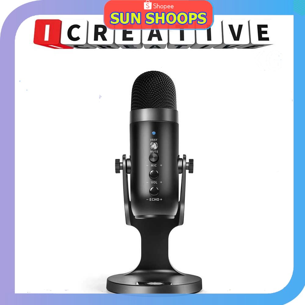 Jual SUN SHOOPS - ICREATIVE Microphone Condenser USB Mikrofon Kondensor ...