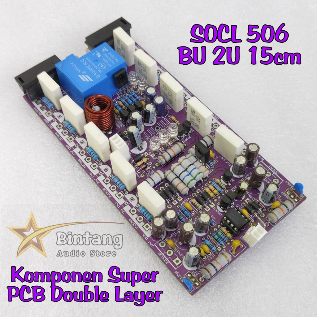 Jual Kit Driver Power Super Ocl Socl Built Up U Cm Pcb Dobel