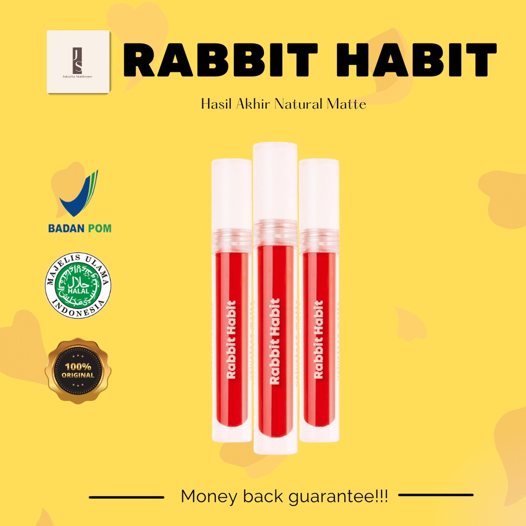 Jual Rabbit Habit Velveteen Matte #09 Scarlet Starlet 3.6gr (100% ...