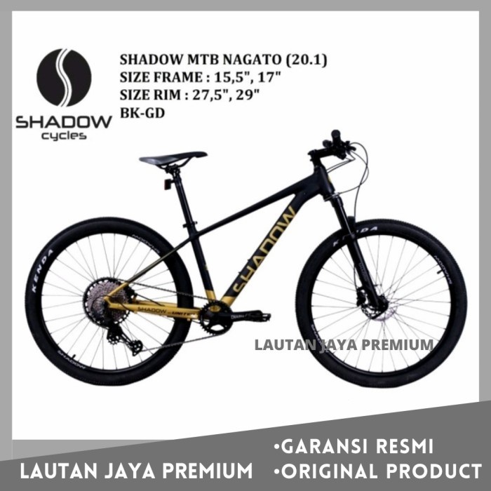 United Shadow Nagato Shadow Bike Mtb SEPEDA GUNUNG MTB UNITED