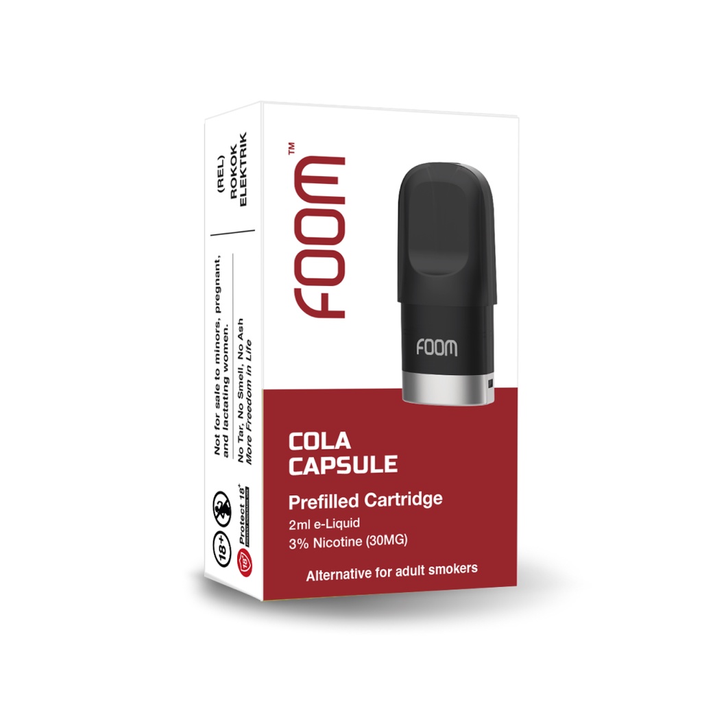 Jual PREFILLED CARTRIDGE FOOM X - Cola Capsule | Shopee Indonesia