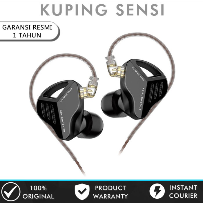 Jual KZ ZVX Earphones 1 Dynamic HIFI Bass Earbuds In Ear Monitor ...