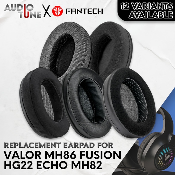 Jual Ear Cushion Pad Earcup Fantech Valor MH86 Fusion HG22 Echo MH82 ...