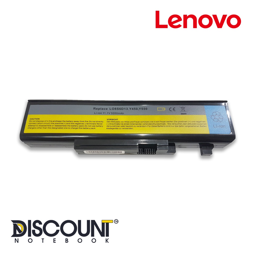 Batterie L08L6D13 pour Lenovo IdeaPad Y450 Y550 Y550A