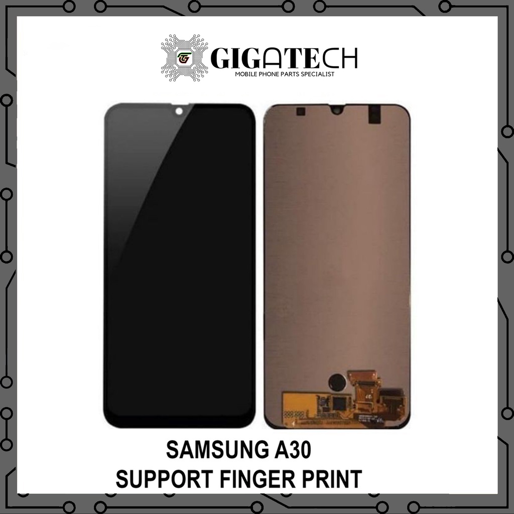 Jual LCD Samsung A30/A50 OLED Support Finger Print Original 100% ...