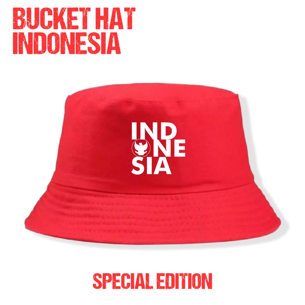 Jual Topi Bucket Hat Pria Dan Wanita Special Indonesia