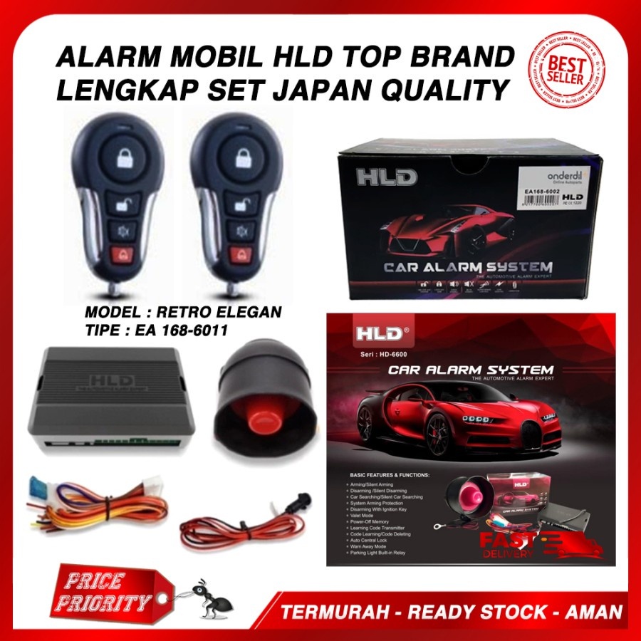 Jual Alarm Mobil Remote HLD Premium Japan Avanza Xenia grand Set ...