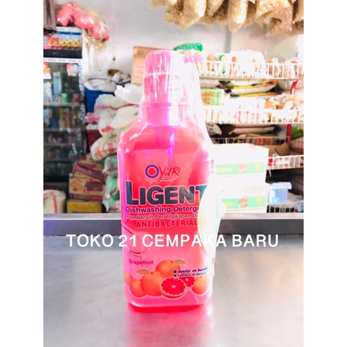 Jual Yuri Ligent GRAPEFRUIT PUMP 1000 ml | Pembersih Piring Ligent ...