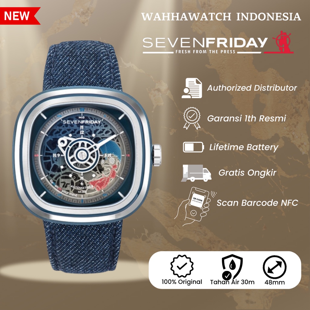 Jual jam seven friday original hotsell