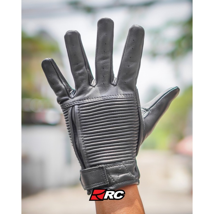 Gants De Paintball Et Airsoft IiSports – Cuir Renforcé, Doigts Complets, Noir, Taille Large