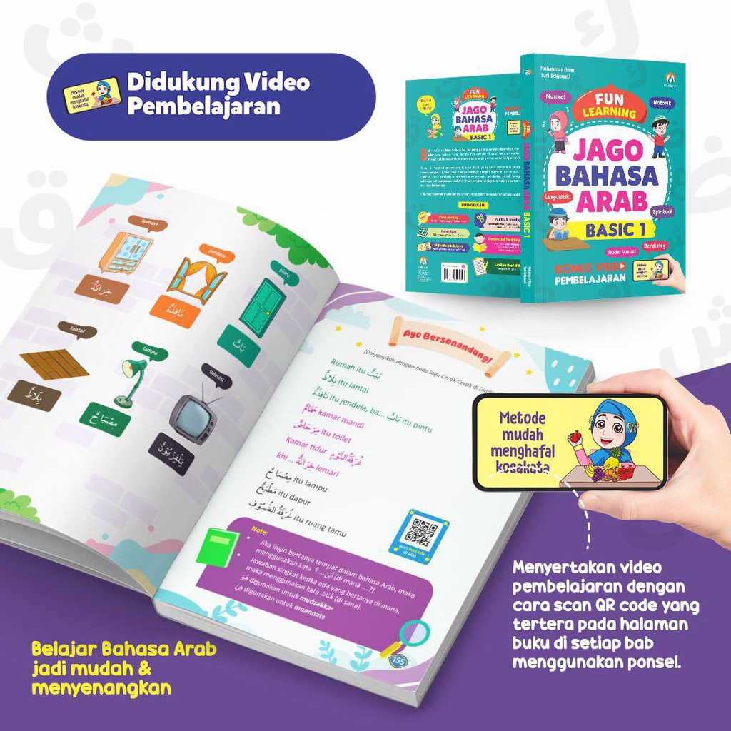 Jual Ziyadbooks - Buku Anak - Fun Learning Jago Bahasa Arab Basic 1 ...