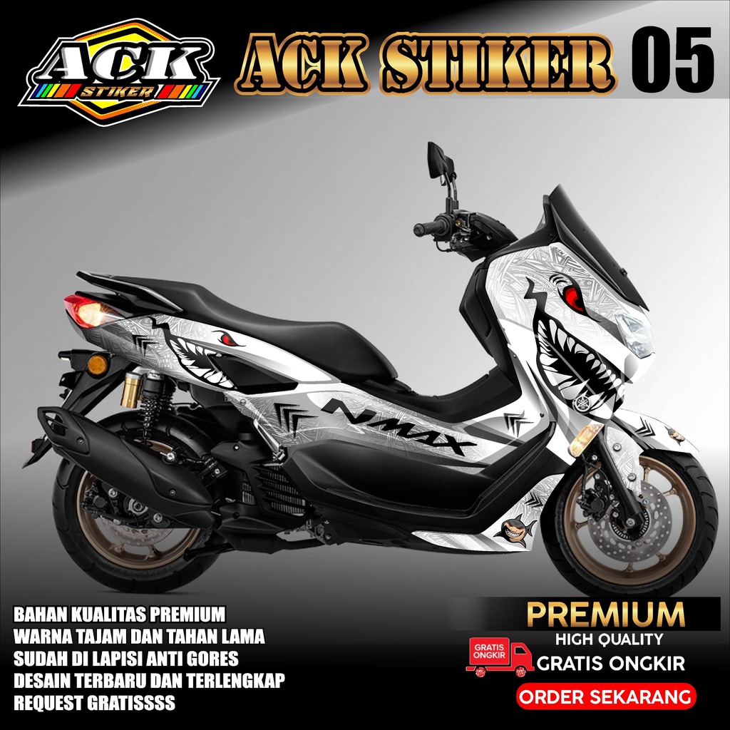 Jual Decal Sticker Dekal Stiker Nmax New 2020 Fullbody Desain Terbaru ...