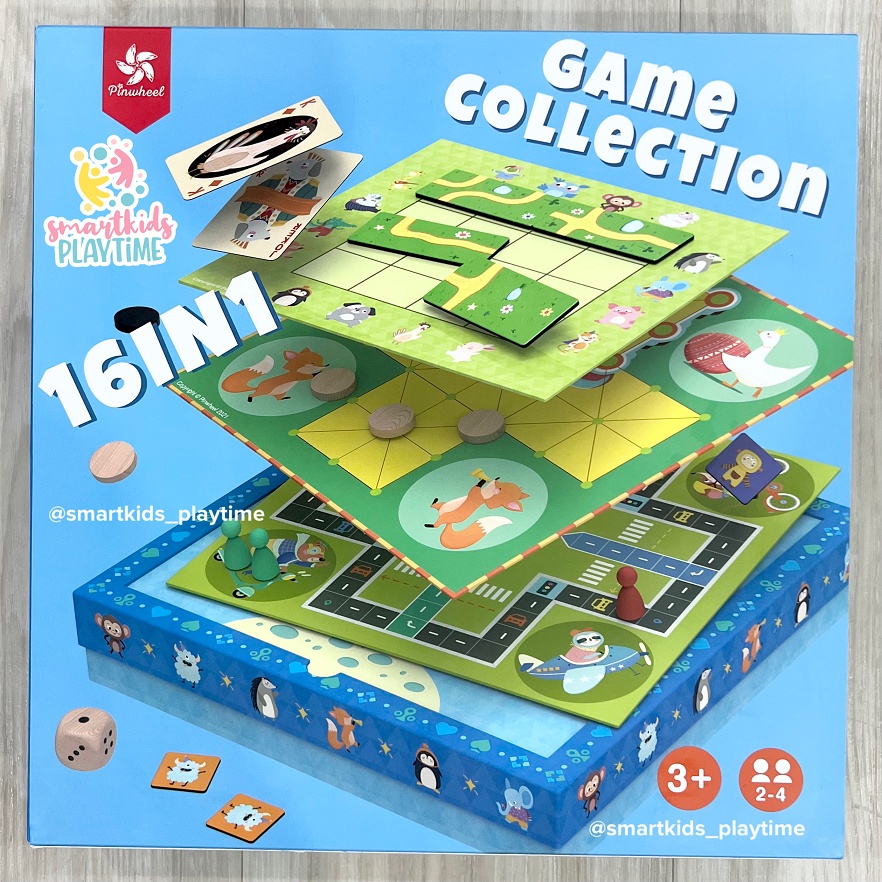 Jual Pinwheel 16in1 Game Collection Mainan Edukasi Anak | Shopee Indonesia