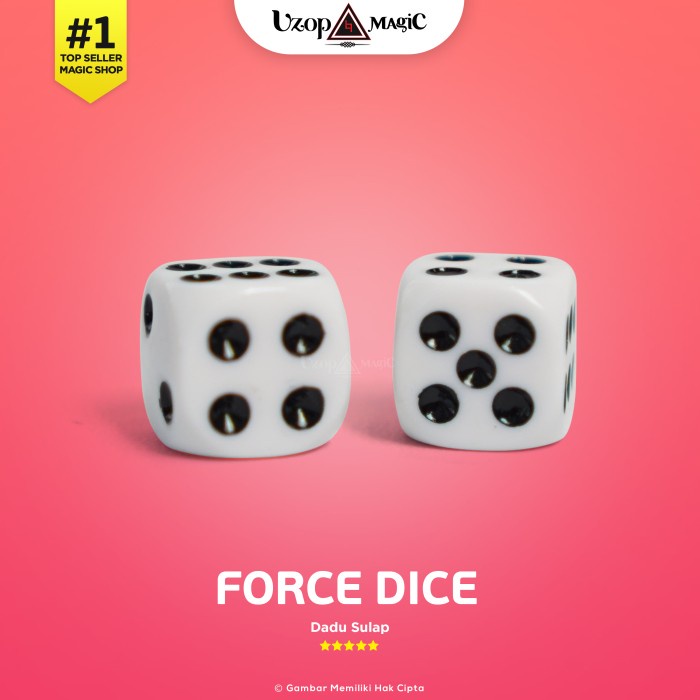 Jual Force Dice Alat Sulap Dadu Sulap Mainan Shopee Indonesia