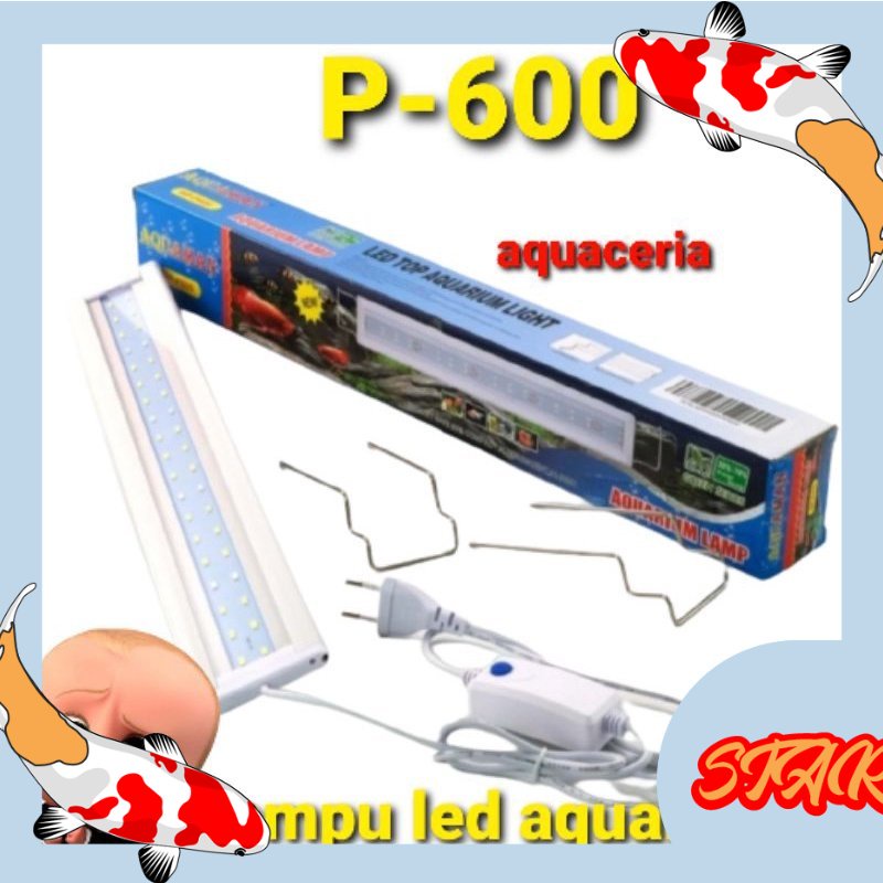 Jual Lampu Aquarium Led Aquaman Wp P Uk Cm Shopee Indonesia