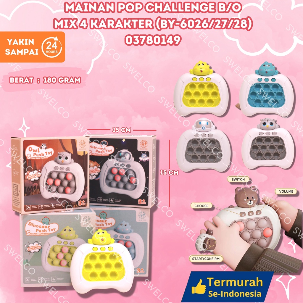Jual Pop It Fridget Toy Mainan Anak Pop It Elektrik Mainan Pop