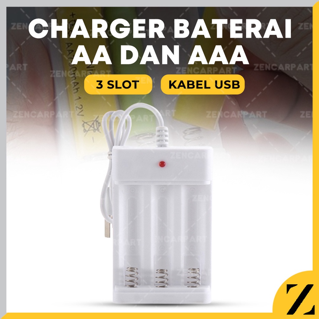 Jual Alat Charger Baterai Aa Aaa Slot Colokan Kabel Usb A A Desktop