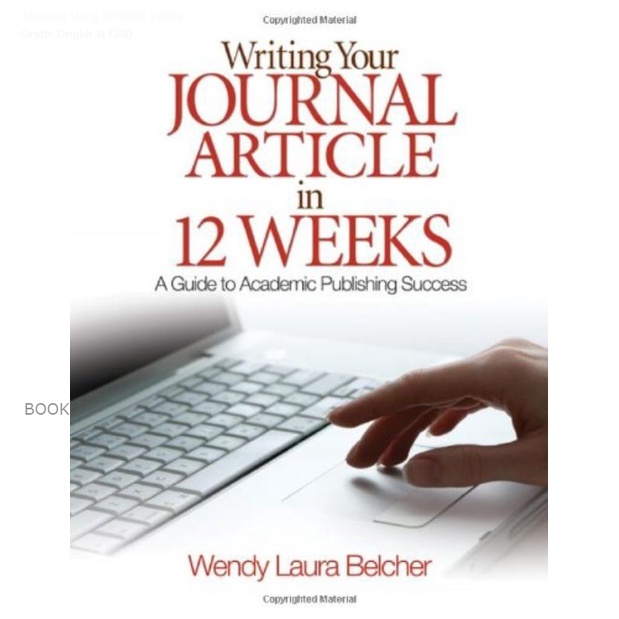 Writing Your Journal Article In 12 Weeks