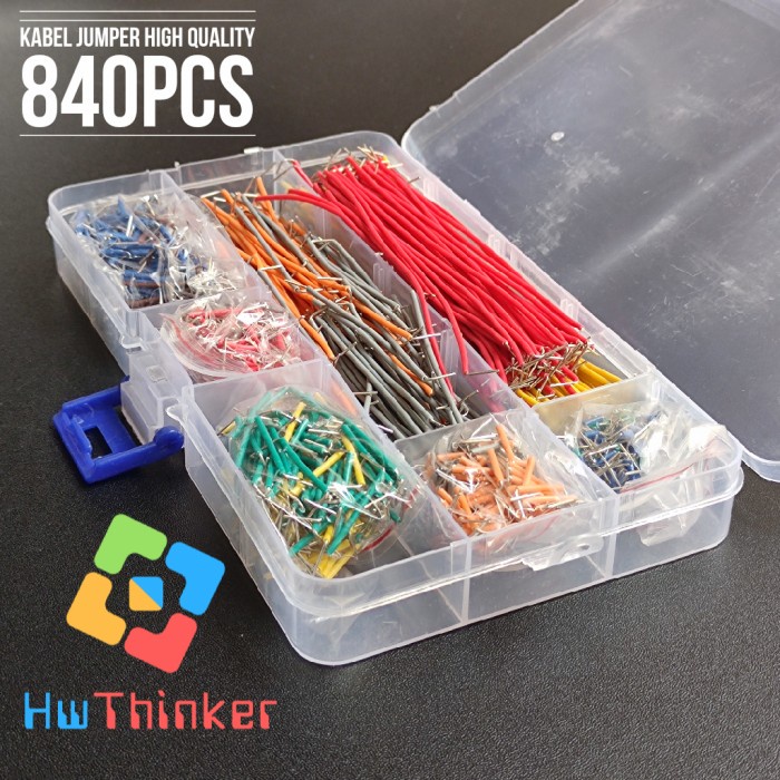 Jual Kabel jumper Wire Kit U Tunggal Breadboard Project Board ...