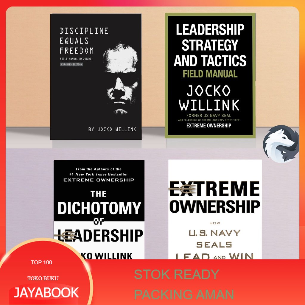 Jual Jocko Willink 5 Books Collection (Discipline Equals Freedom